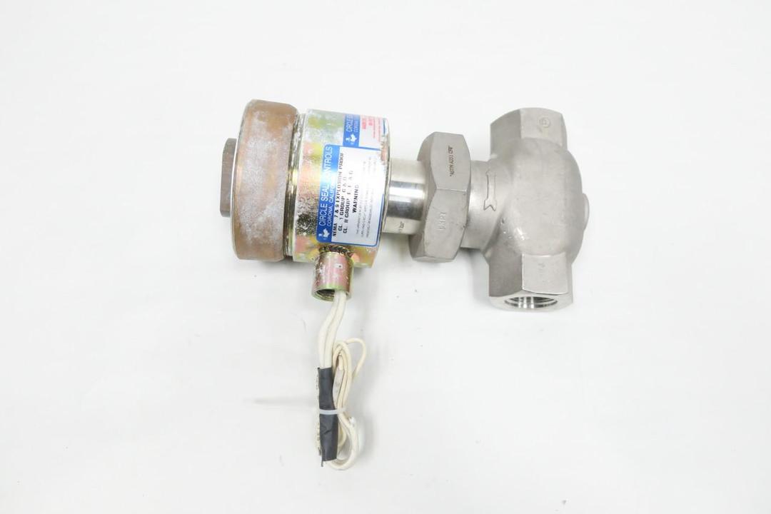 CIRCLE SEAL 31840-1602 SOLENOID VALVE 24V-DC 1IN NPT