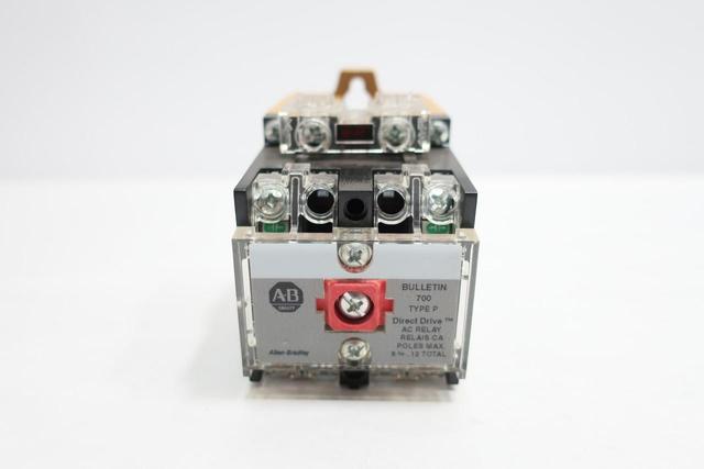 ALLEN BRADLEY 700-P200A1 CONTROL RELAY 115-120V-AC