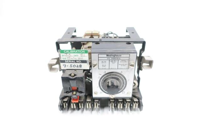 WESTINGHOUSE 293B301A10A TYPE TD-5 TIME DELAY RELAY 48/125V-DC