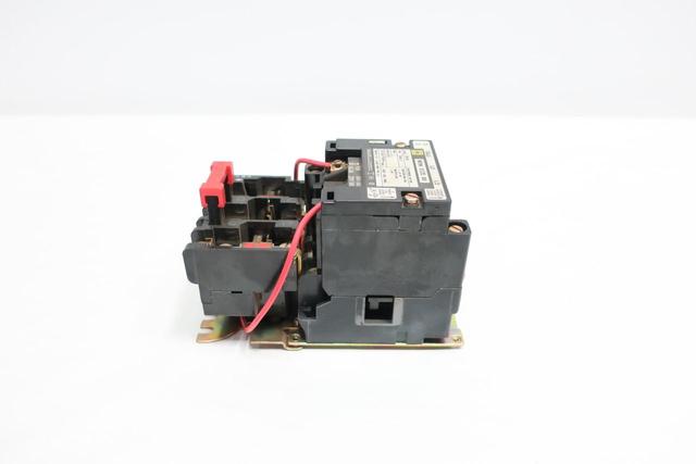 SQUARE D 8536 SAG12 MOTOR STARTER 240V-AC 2HP SIZE 00