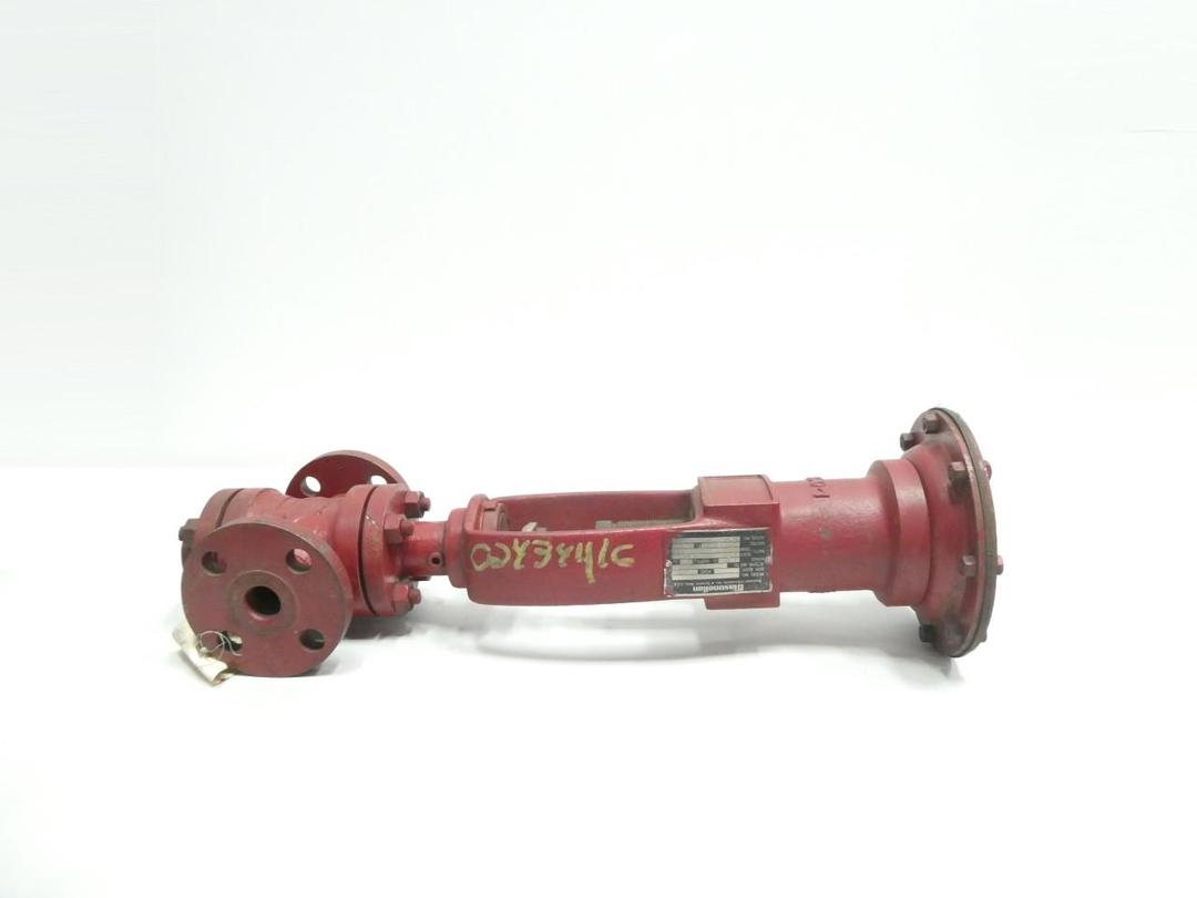 MASONEILAN 535 PNEUMATIC STEEL FLANGED CONTROL VALVE 1IN 300