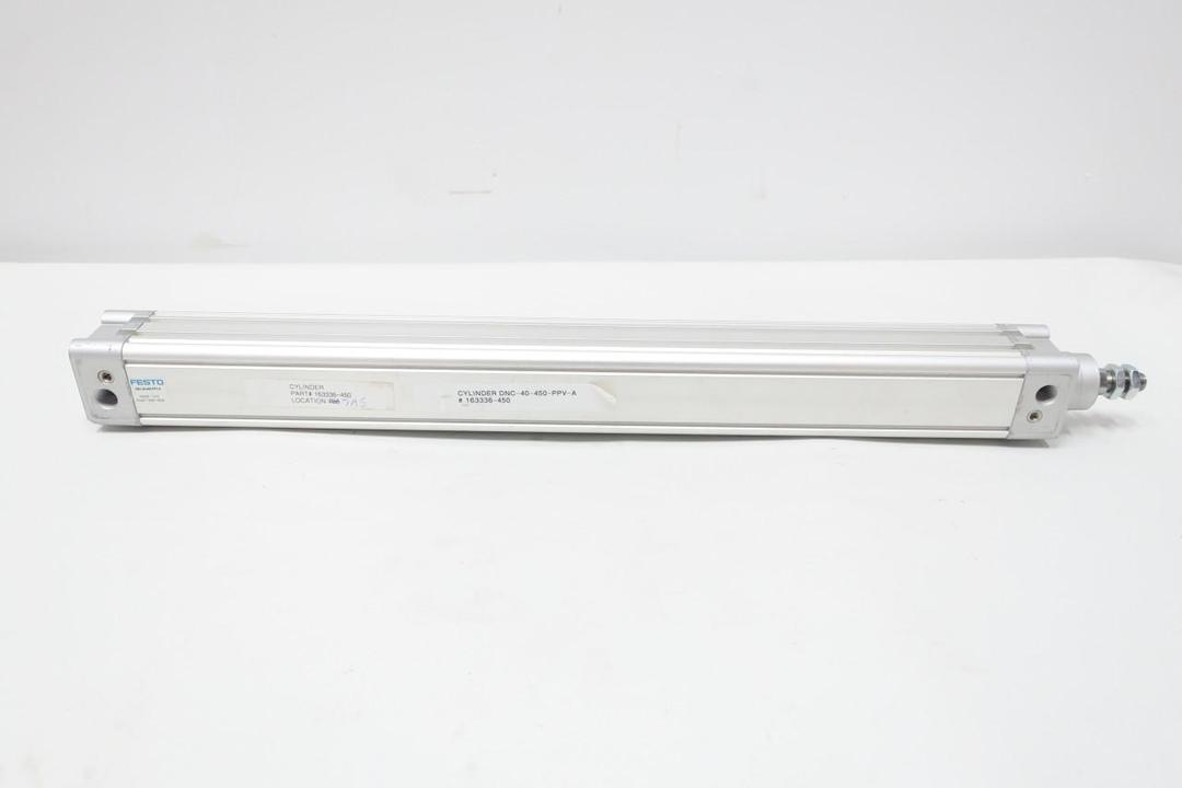 FESTO DNC-40-450-PPV-A PNEUMATIC CYLINDER 145PSI 40MM 450MM