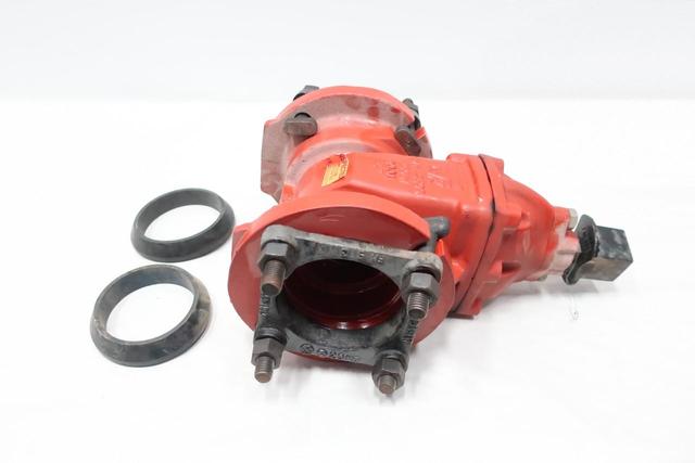 AVK AWWAC500 IRON FLANGED METAL-SEATED GATE VALVE 4IN