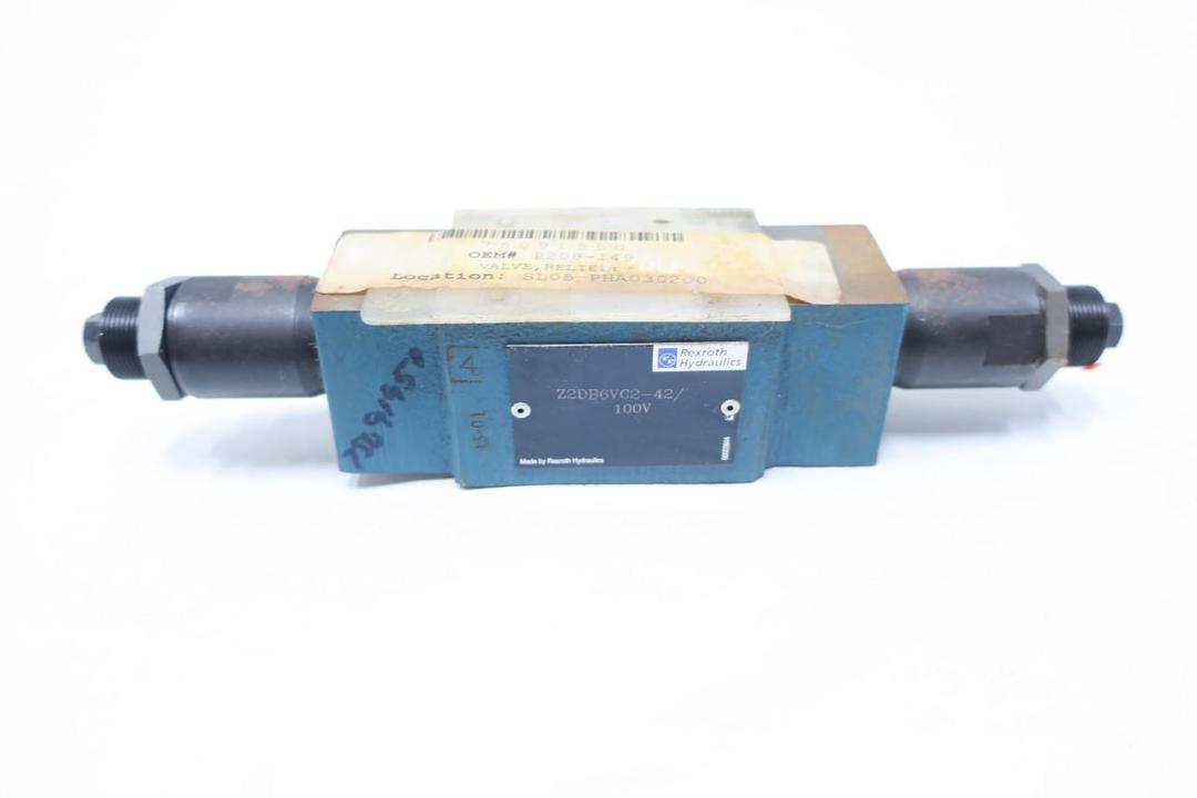 REXROTH Z2DB 6 VC2-42/100V HYDRAULIC RELIEF VALVE