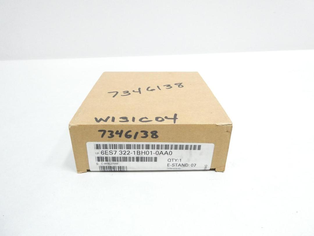 SIEMENS 6ES7 322-1BH01-0AA0 SIMATIC S7 DIGITAL OUTPUT MODULE