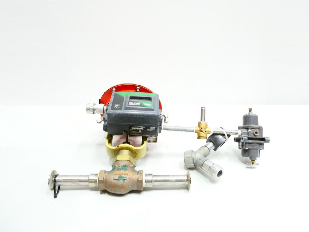 FISHER BAUMANN 32-24588 DVC2000 PNEUMATIC BRONZE CONTROL VALVE 1IN NPT 250