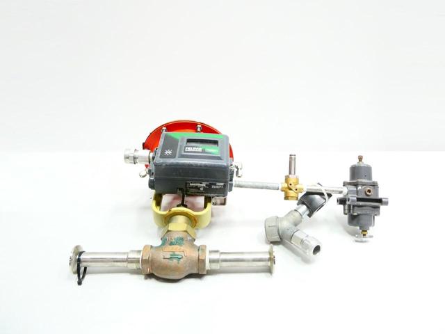 FISHER BAUMANN 32-24588 DVC2000 PNEUMATIC BRONZE CONTROL VALVE 1IN NPT 250