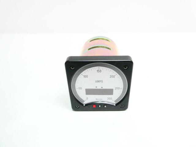WESCHLER INSTRUMENTS BG241TC 4BRXPPAK1AAXTXT BARGRAPH AMMETER 0-300A AMP