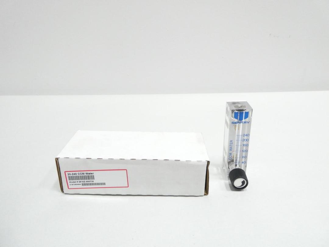 SENTRY 2510Z-000730 VARIABLE AREA FLOW METER 20-240CCM 1/8IN NPT