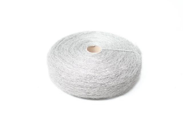 GRAINGER 2KJN4 SS WOOL REEL GRADE 2 88FT