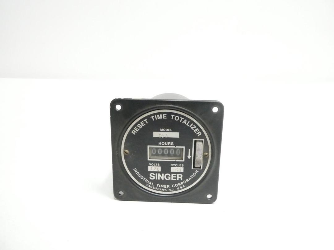 SINGER C5A RESET TIME TOTALIZER 120V-AC