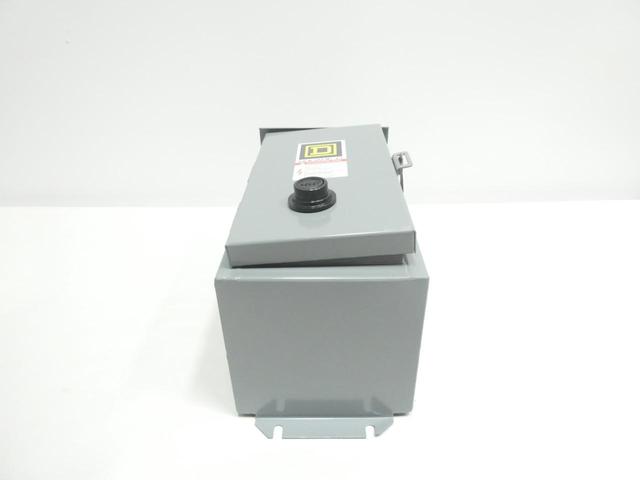 SQUARE D 8536SBA2V02S SIZE 0 COMBINATION STARTER 120V-AC 5HP