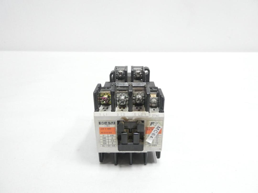 FUJI SC-4-1J SC19AJ AC CONTACTOR 220-240V-AC 32A AMP 7.5KW