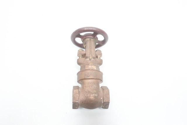 CRANE 400WOG MANUAL BRONZE THREADED 1/2IN NPT WEDGE GATE VALVE
