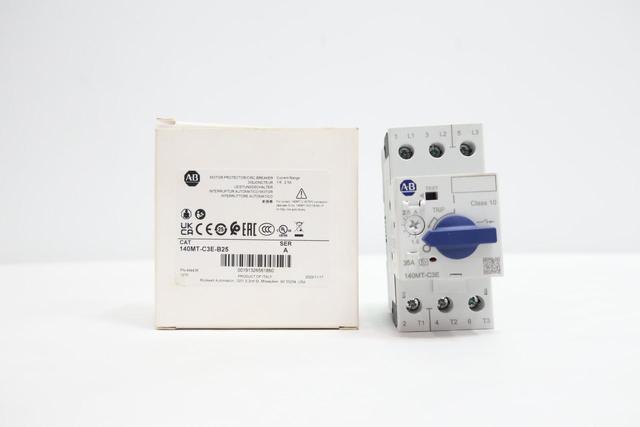ALLEN BRADLEY 140MT-C3E-B25 MANUAL STARTER 1.6-2.5A AMP 1HP