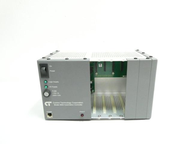 CTC CONTROL TECHNOLOGY 2600XM CHASSIS RACK AUTOMATION CONTROLLER
