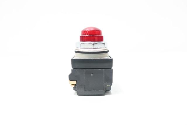 GENERAL ELECTRIC GE CR104PLG22R RED PILOT LIGHT 125V-AC/DC