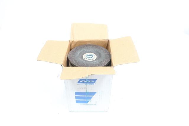 BOX OF 10 NORTON 66252843605 GRINDING WHEEL 4-1/2IN X 1/4IN X 5/8-11 24GRIT