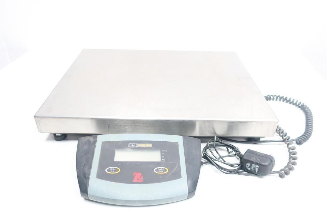 OHAUS ES100L COMPACT BENCH SCALE 9V-DC