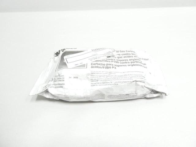 PACK OF 2 3M 60923 P100 ORGANIC VAPOR ACID GAS CARTRIDGE