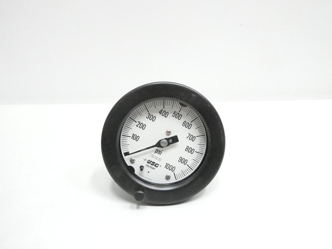 AMETEK USG 150379 1933 PRESSURE GAUGE 4-1/2IN 1/2IN NPT 0-1000PSI