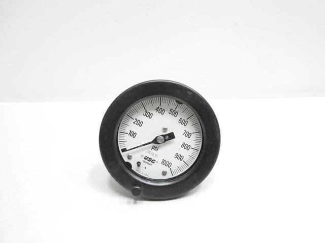 AMETEK USG 150379 1933 PRESSURE GAUGE 4-1/2IN 1/2IN NPT 0-1000PSI