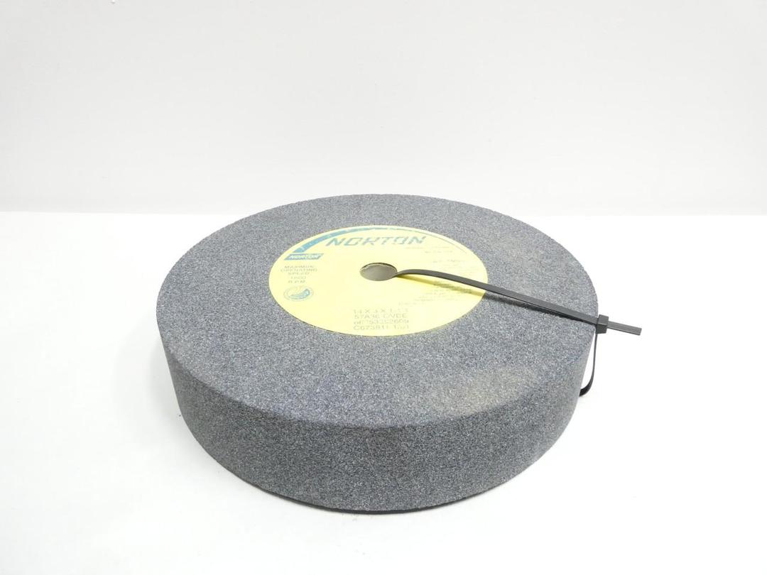 NORTON 57A36-OVBE 66253362609 GRINDING WHEEL 1800RPM 14IN X 3IN X 1-1/4IN