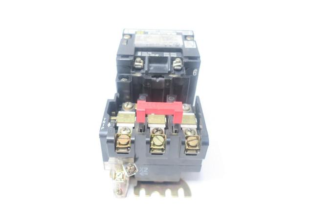SQUARE D 8736 SCO7 MOTOR STARTER 120V-AC 7-1/2HP SIZE 1
