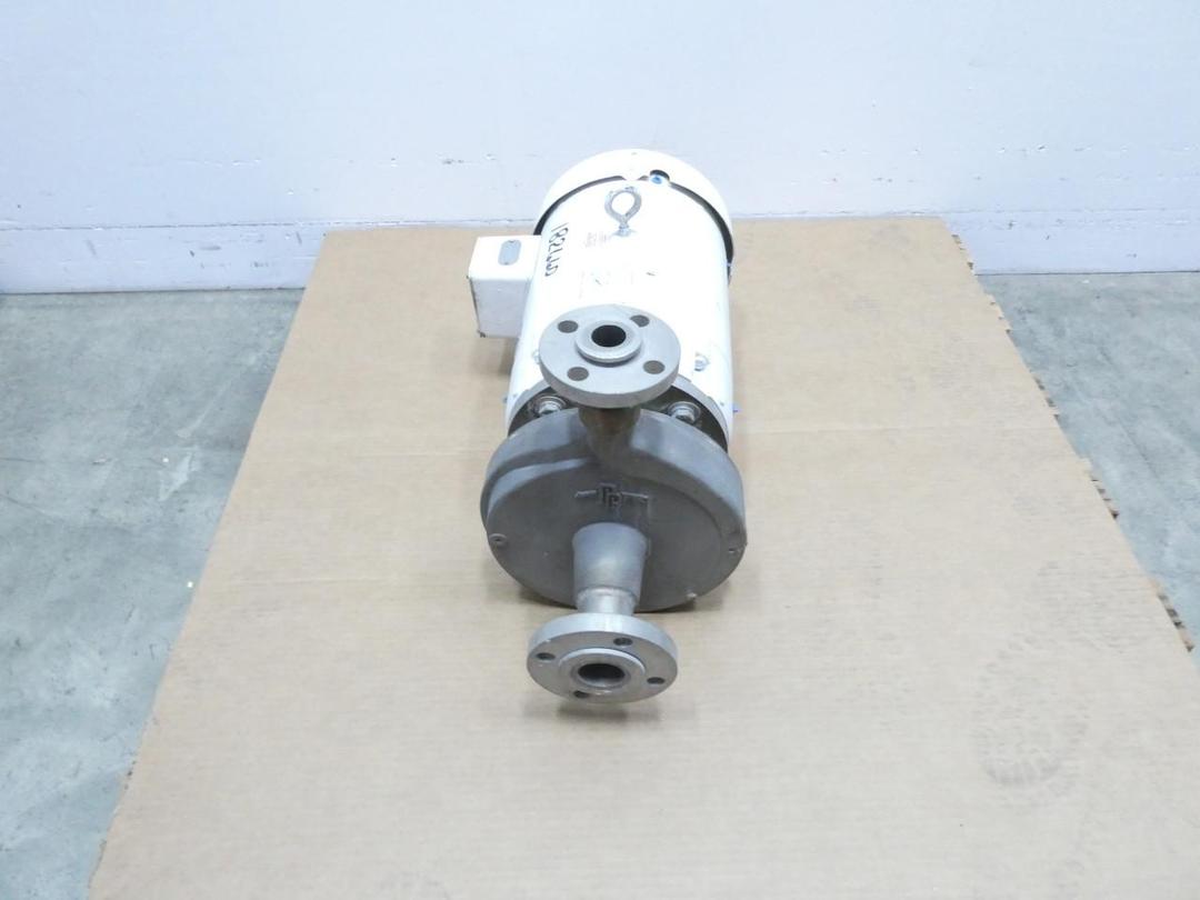1X1.5 STAINLESS CENTRIFUGAL PUMP BALDOR WASHDOWN MOTOR 10HP 230/460V-AC
