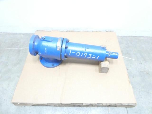 CROSBY 4N6 JBS E 15 A STEEL FLANGED RELIEF VALVE 4IN X 6IN 11520CFM 125PSI