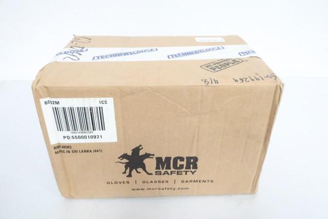 CASE OF MCR SAFETY 6002M NITRISHIELD MEDIUM POWDERED NITRILE SINGLE USE GLOVE