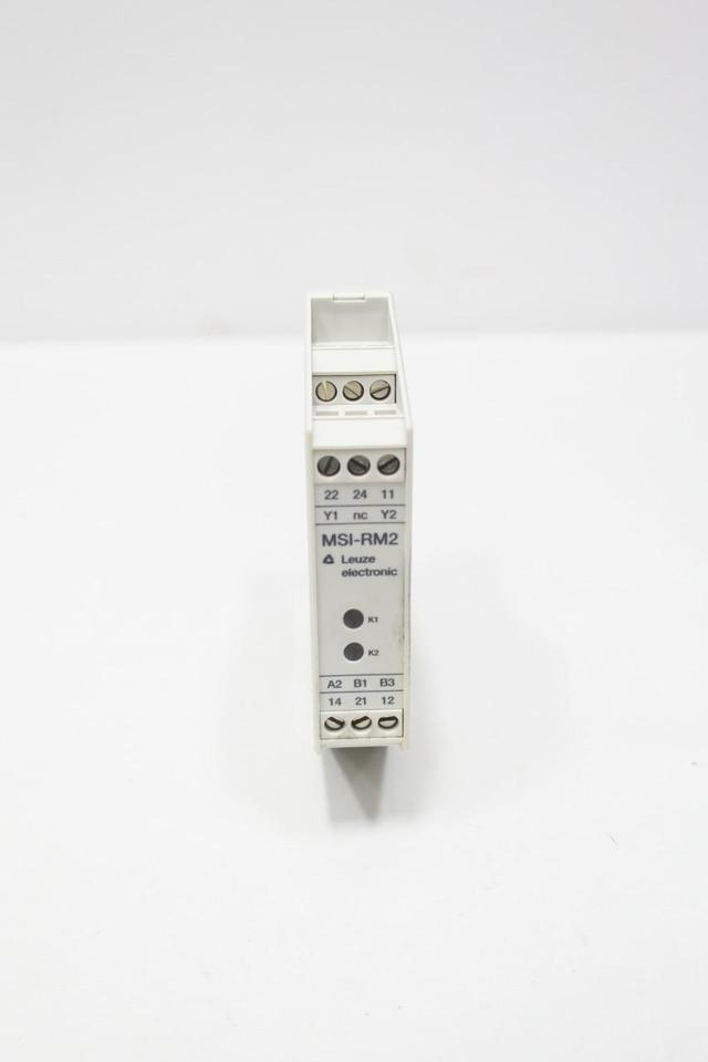 LEUZE ELECTRONIC MSI-RM2 RELAY MODULE 24V-AC/DC