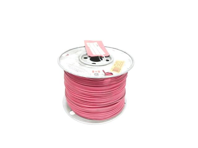 PTI RW90-XLPE RED SOLID COPPER WIRE 1C 14AWG 300M 600V-AC