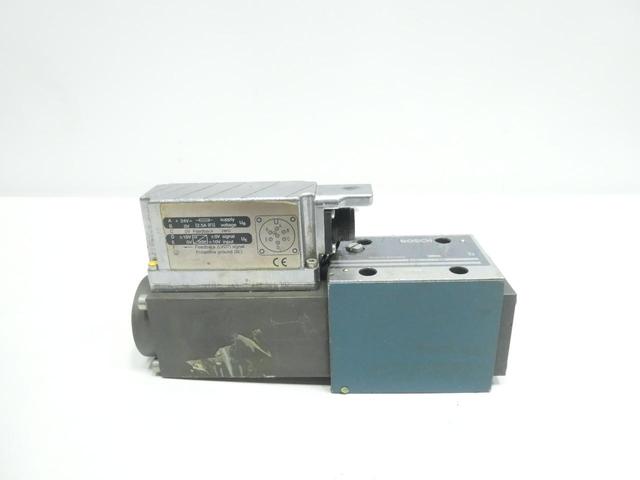 BOSCH 4WRPE 10 EAA 80SJ-2X/G24K0/M-797 HYDRAULIC SERVO VALVE 315BAR 24V-DC