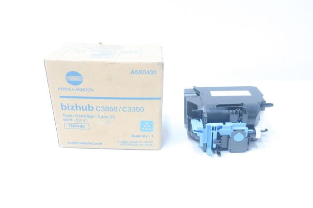 KONICA MINOLTA TNP48C C3850/C3350 CYAN TONER CARTRIDGE