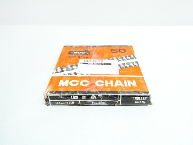 MCC ANSI 50 RIV ROLLER CHAIN 192 LINKS 10FT