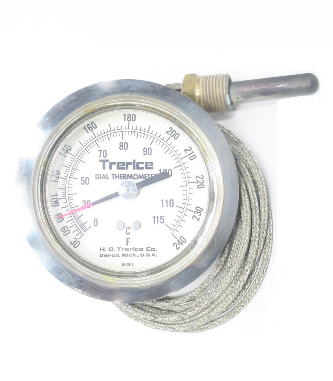 TRERICE 52-2413 THERMOMETER 30-240F