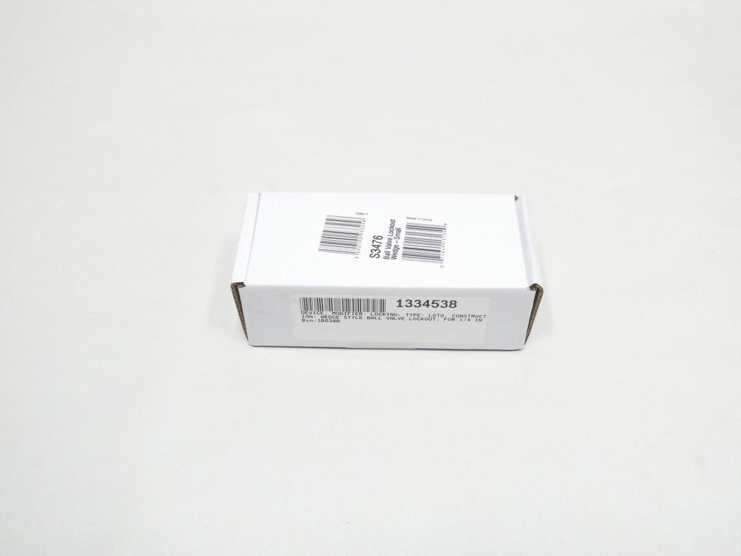 MASTER LOCK S3476 BALL VALVE LOCKOUT WEDGE SMALL