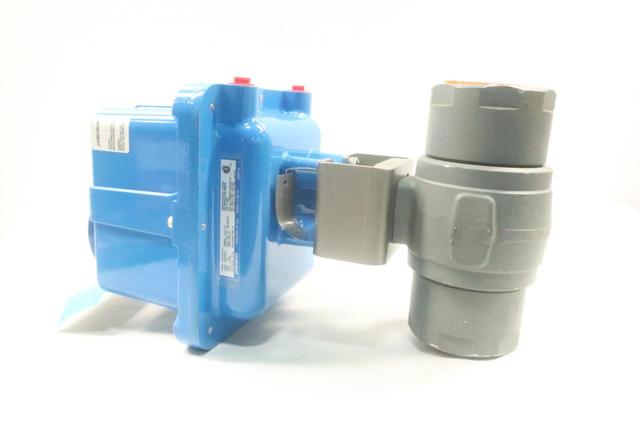 NUTRON T3R30S20BZ ERV-125-01-Q ELECTRIC STEEL BALL VALVE 3IN NPT