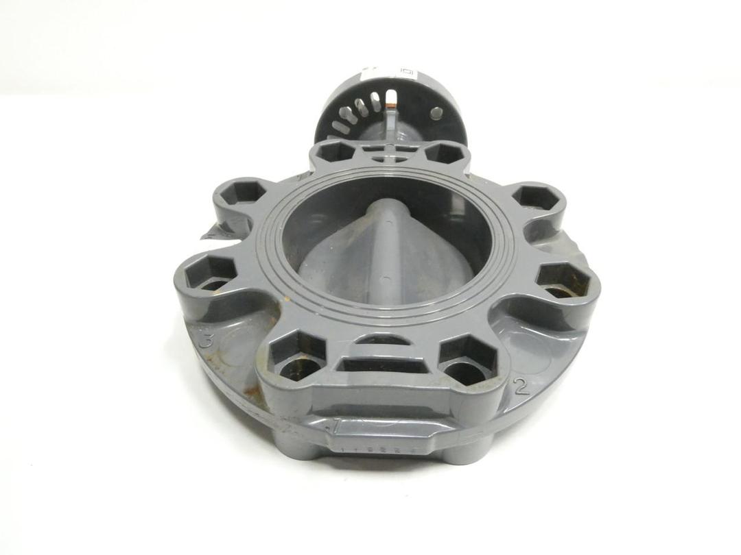 SPEARS 722311-040 PVC FLANGED BUTTERFLY VALVE 150 4IN