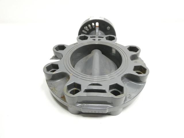 SPEARS 722311-040 PVC FLANGED BUTTERFLY VALVE 150 4IN