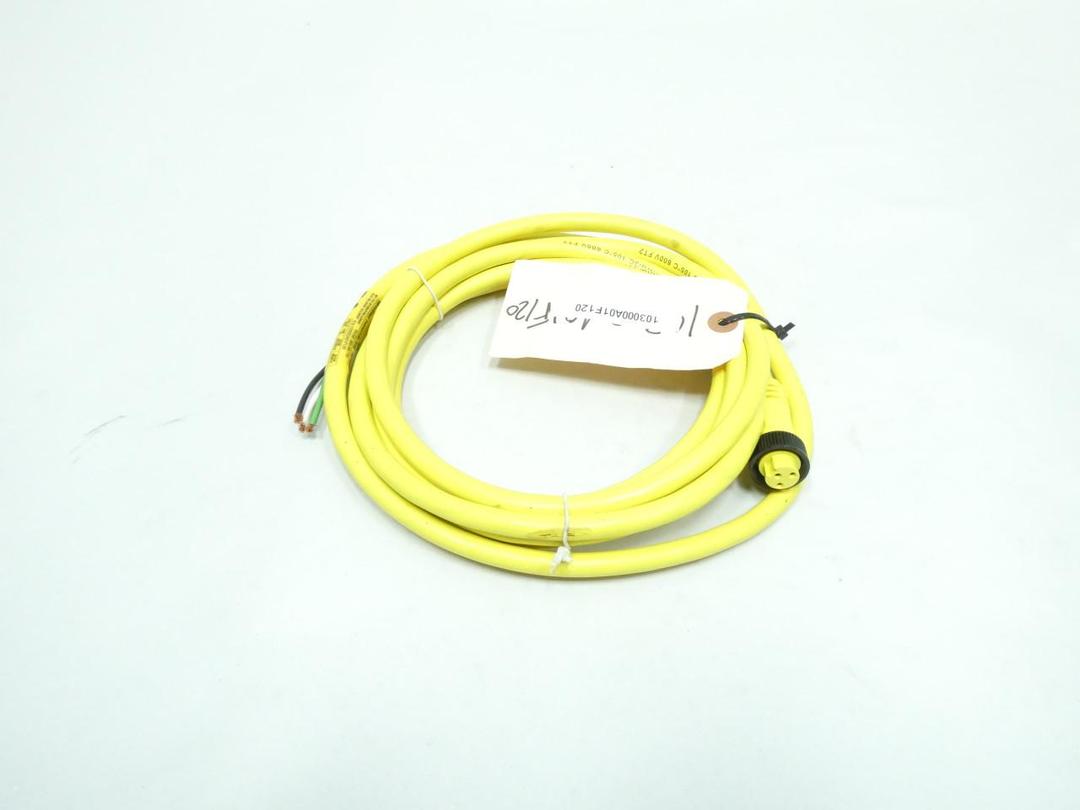 WOODHEAD 103000A01F120 CORDSET CABLE