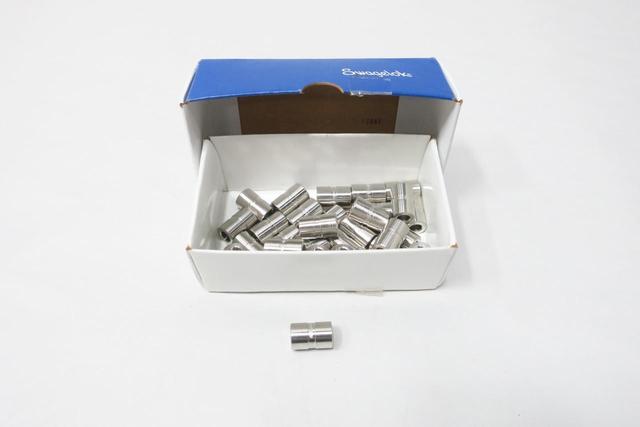 BOX OF 30 SWAGELOK SS-4-TSW-6 STAINLESS SOCKET WELD UNION 1/4IN
