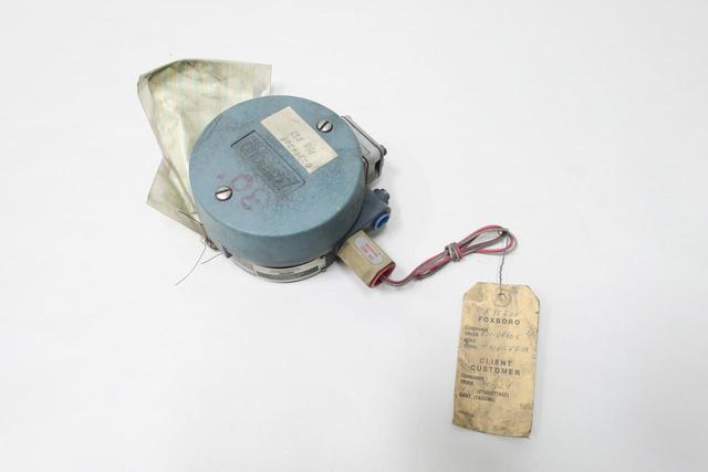 FOXBORO E69F-B12 CURRENT TO AIR CONVERTER 4-20MA 3-15PSI