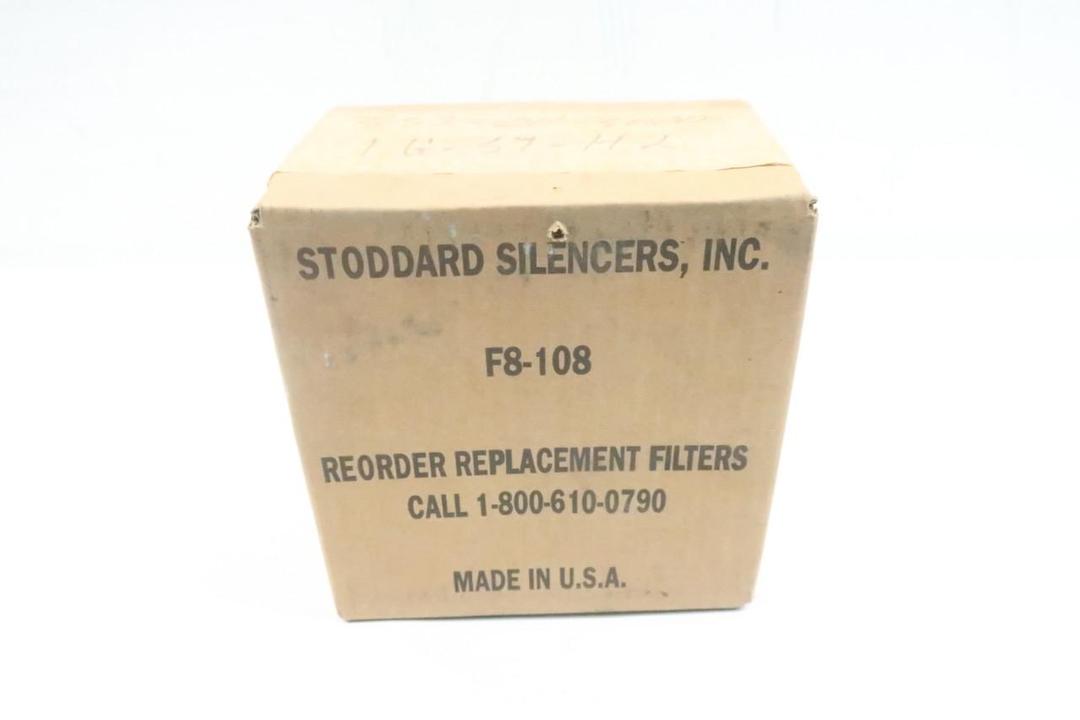STODDARD SILENCERS F8-108 PNEUMATIC FILTER ELEMENT
