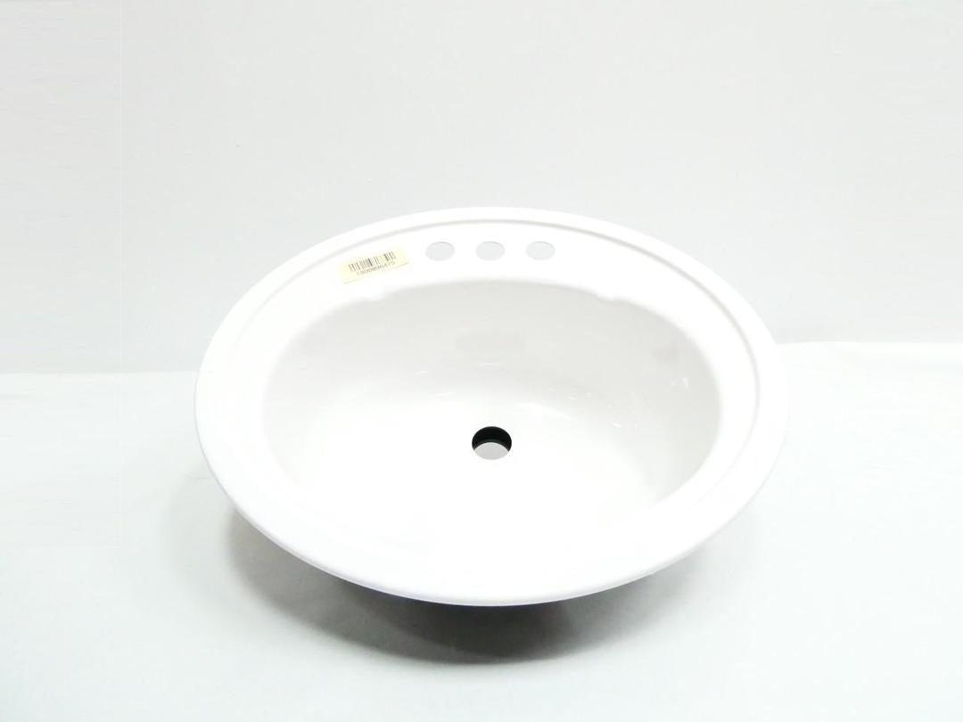 AMERICAN STANDARD 202004.02 COLONY II WHITE COUNTERTOP SINK