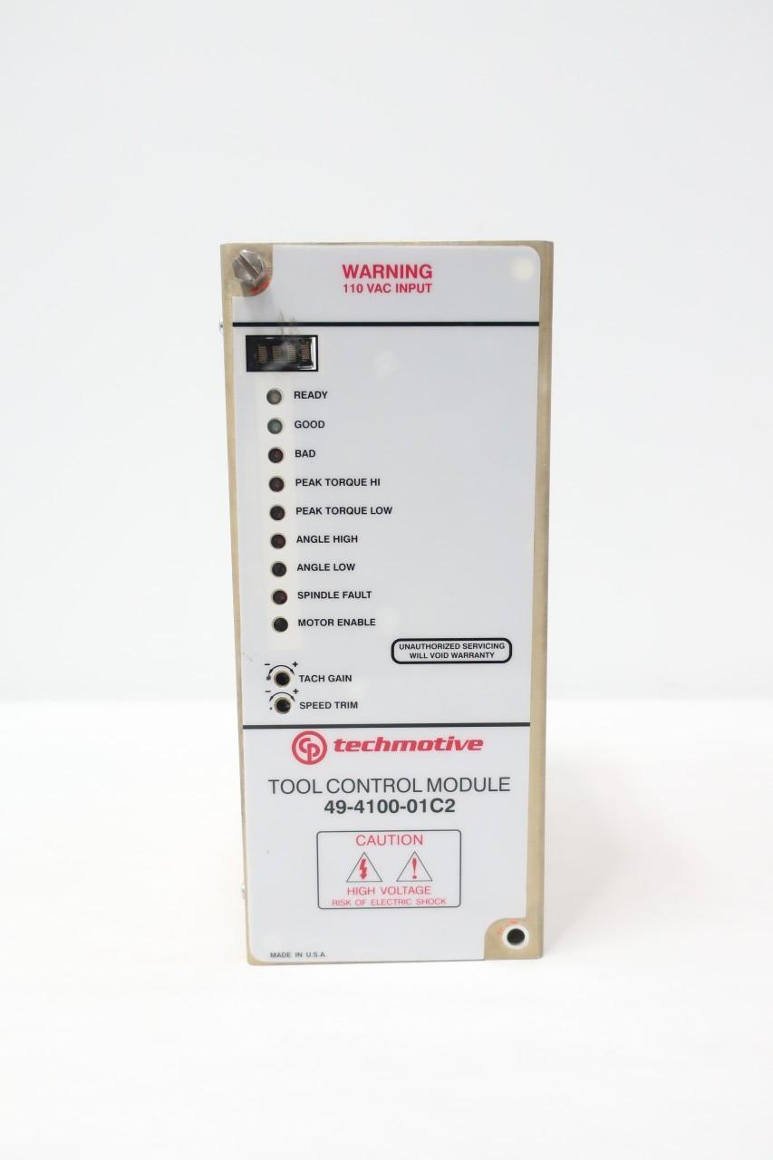 TECHMOTIVE TOOLS 49-4100-01C2 CONTROL MODULE 115V-AC 1PH