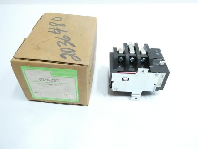 GENERAL ELECTRIC GE CR324G310FX OVERLOAD RELAY