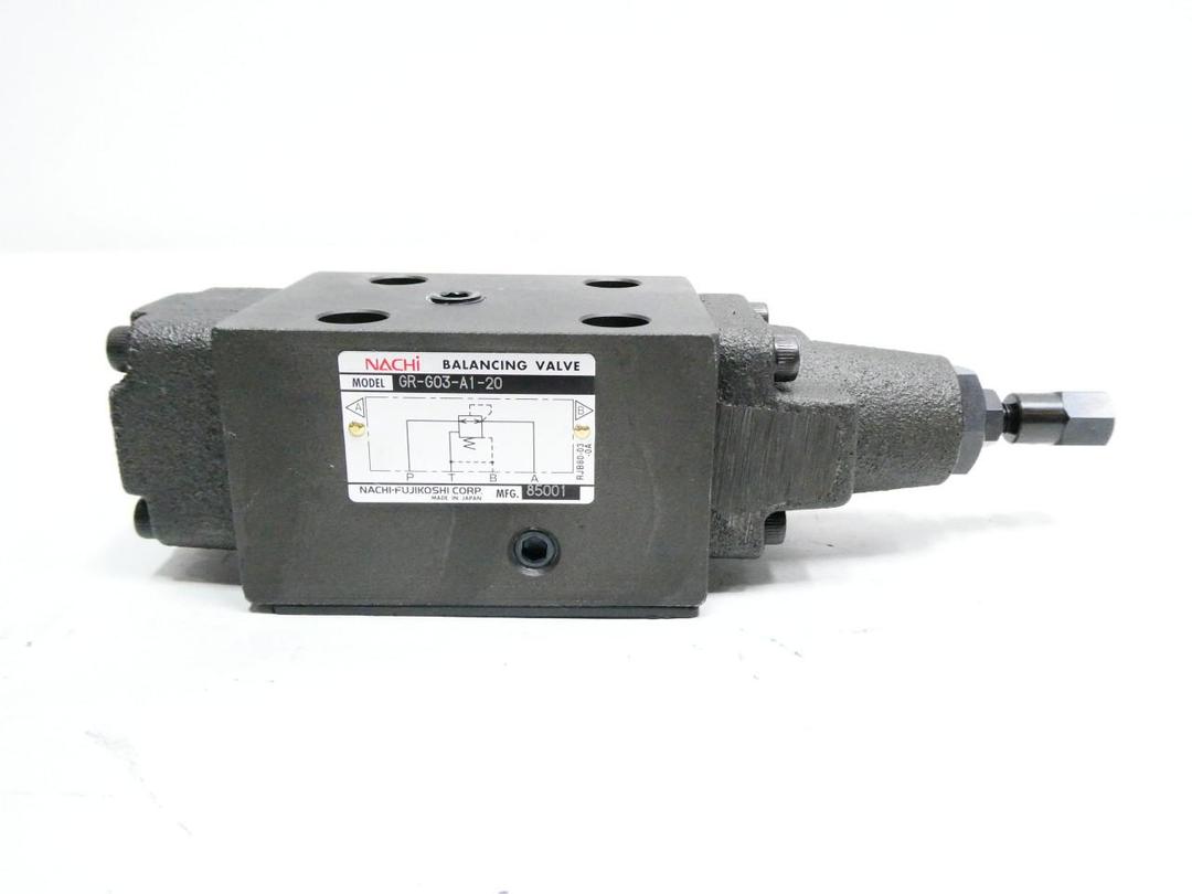 NACHI GR-G03-A1-20 HYDRAULIC BALANCING VALVE