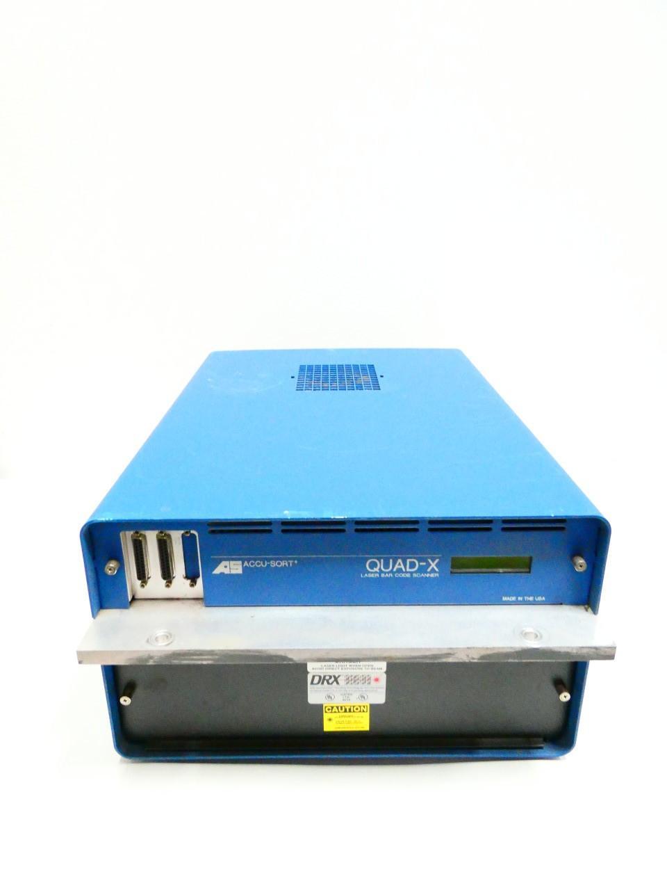 ACCU-SORT QUAD-X LASER BAR CODE SCANNER
